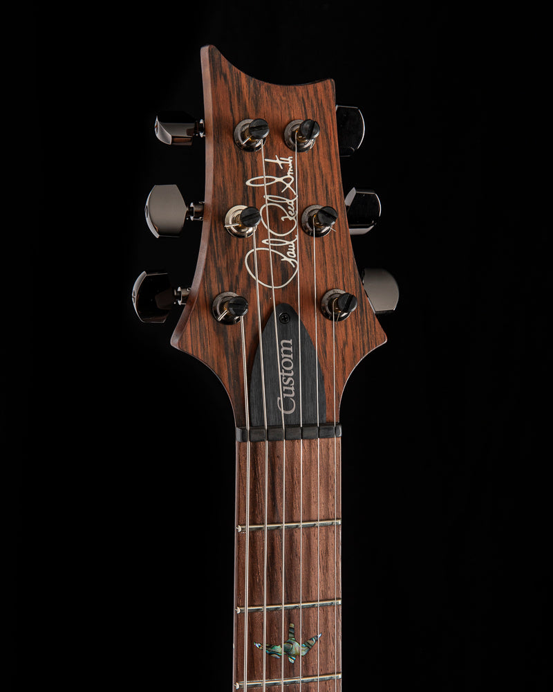 Used Paul Reed Smith Wood Library Custom 24 Satin Charcoal Purpleburst
