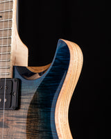 Used Paul Reed Smith Wood Library Custom 24 Floyd Charcoal Blue Burst Brian's Guitars Limited