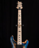Used Paul Reed Smith Wood Library Custom 24 Floyd Charcoal Blue Burst Brian's Guitars Limited