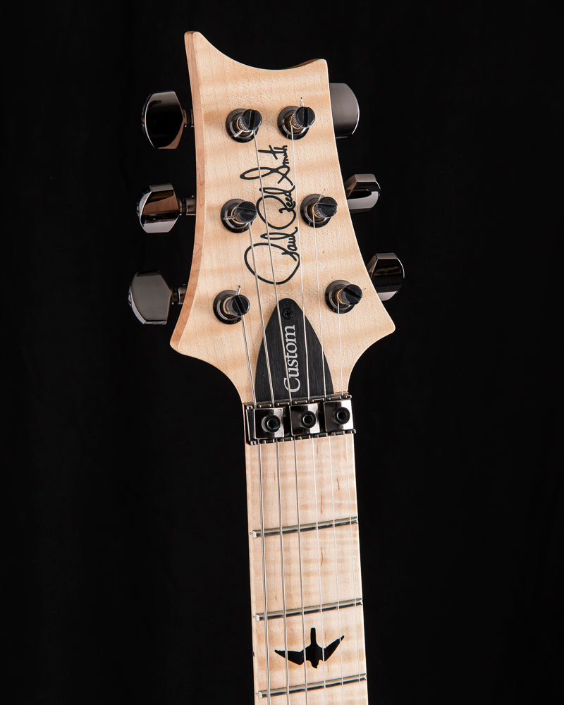 Used Paul Reed Smith Wood Library Custom 24 Floyd Charcoal Blue Burst Brian's Guitars Limited