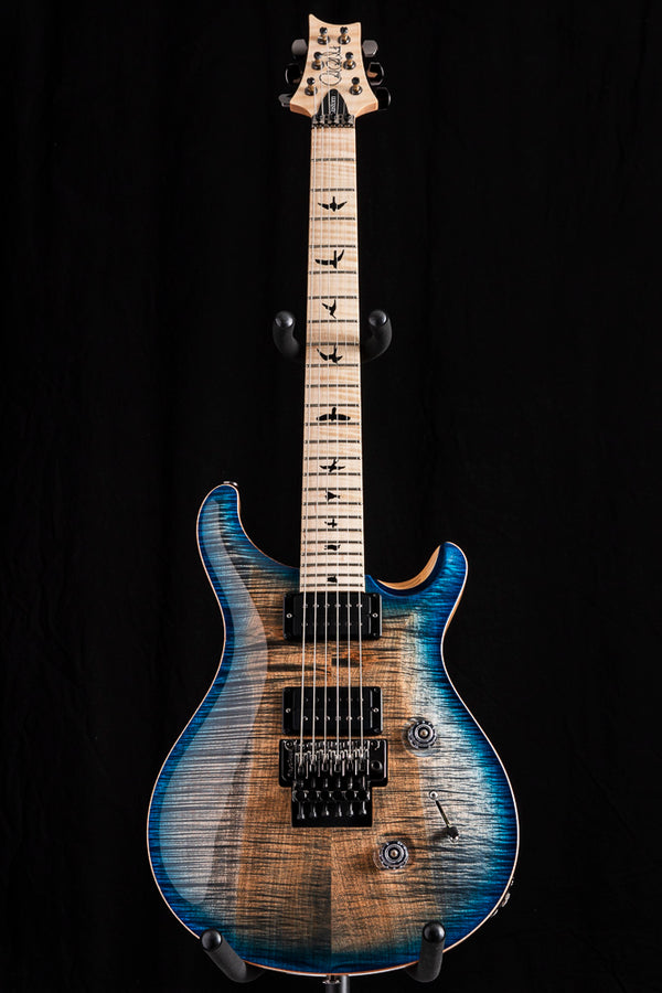 Used Paul Reed Smith Wood Library Custom 24 Floyd Charcoal Blue Burst Brian's Guitars Limited