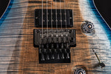Used Paul Reed Smith Wood Library Custom 24 Floyd Charcoal Blue Burst Brian's Guitars Limited