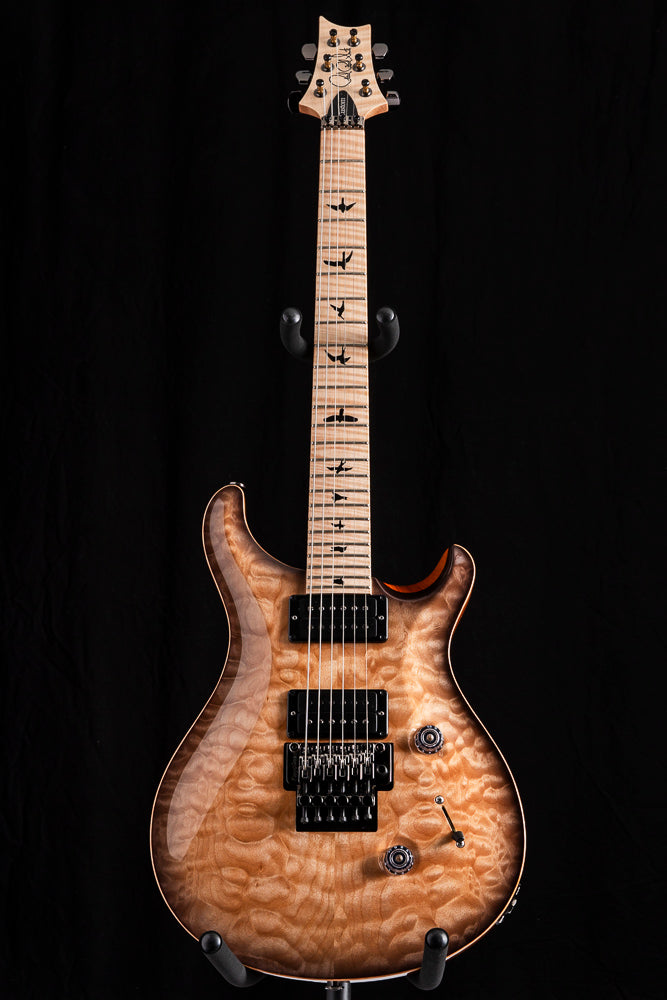 Used Paul Reed Smith Wood Library Custom 24 Floyd Natural Smokeburst Brian's Guitars Limited