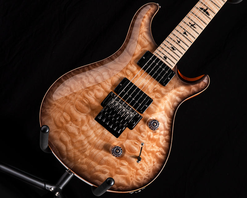 Used Paul Reed Smith Wood Library Custom 24 Floyd Natural Smokeburst Brian's Guitars Limited