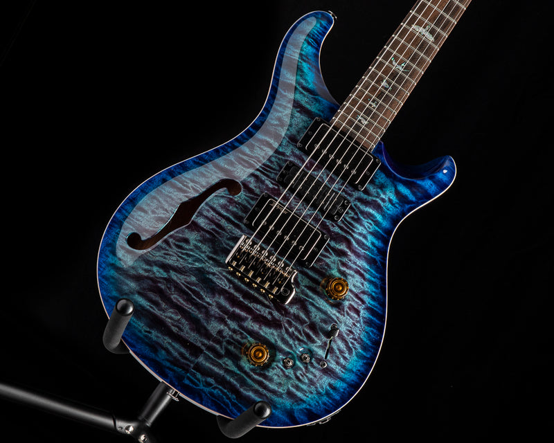 Used Paul Reed Smith Wood Library Special Semi-Hollow Violet Blueburst Brian's Limited