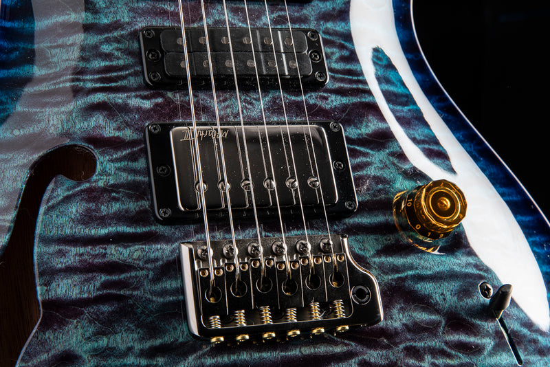 Used Paul Reed Smith Wood Library Special Semi-Hollow Violet Blueburst Brian's Limited