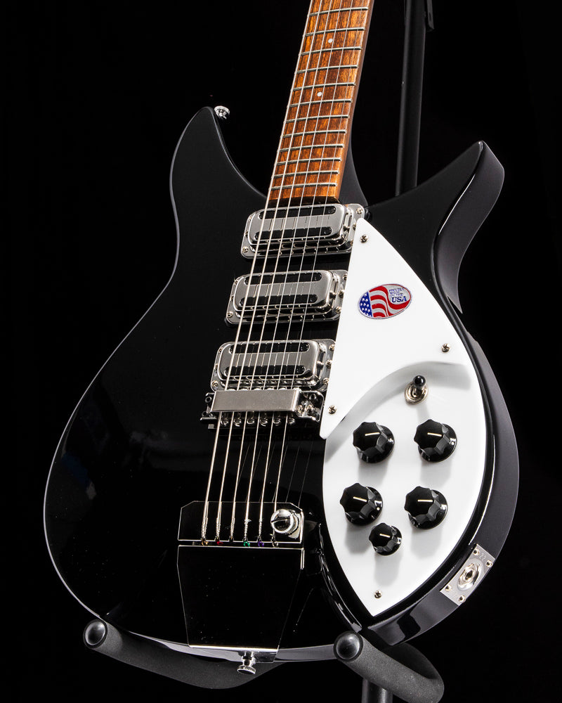 rickenbacker 90年代325に付いていたネームプレート、白 Used Rickenbacker 325C64 Miami 3 Pickup Semi-Hollow Jetglo