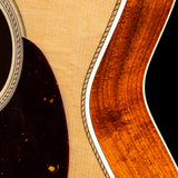 Used Santa Cruz Custom OM Figured Black Acacia