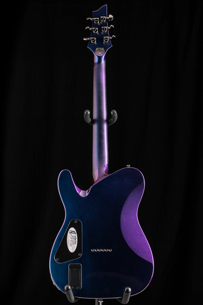 Used Schecter Diamond Series Hellraiser Hybrid PT Ultra Violet