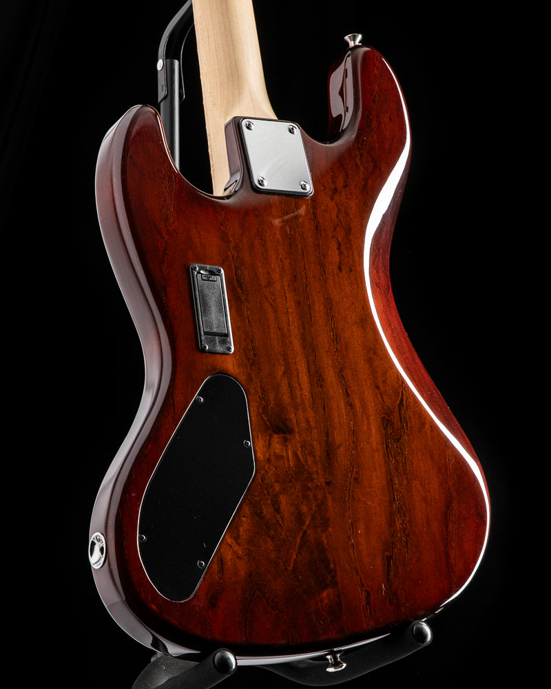 Used Spector Coda 4 Deluxe Dark Cherry Sunburst