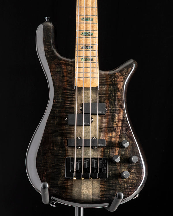 Used Spector NS2 Spalted Maple Charcoal