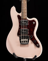 Used Squier Paranormal Rascal Bass HH Shell Pink