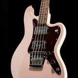 Used Squier Paranormal Rascal Bass HH Shell Pink