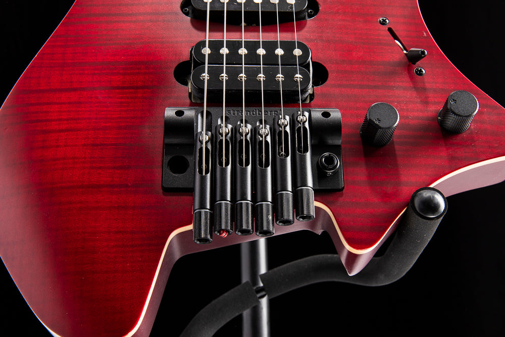 Used Strandberg Boden Standard NX 6 Tremolo Trans Red