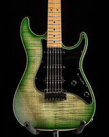 Used Suhr Custom Standard HSS Faded Trans Green Burst