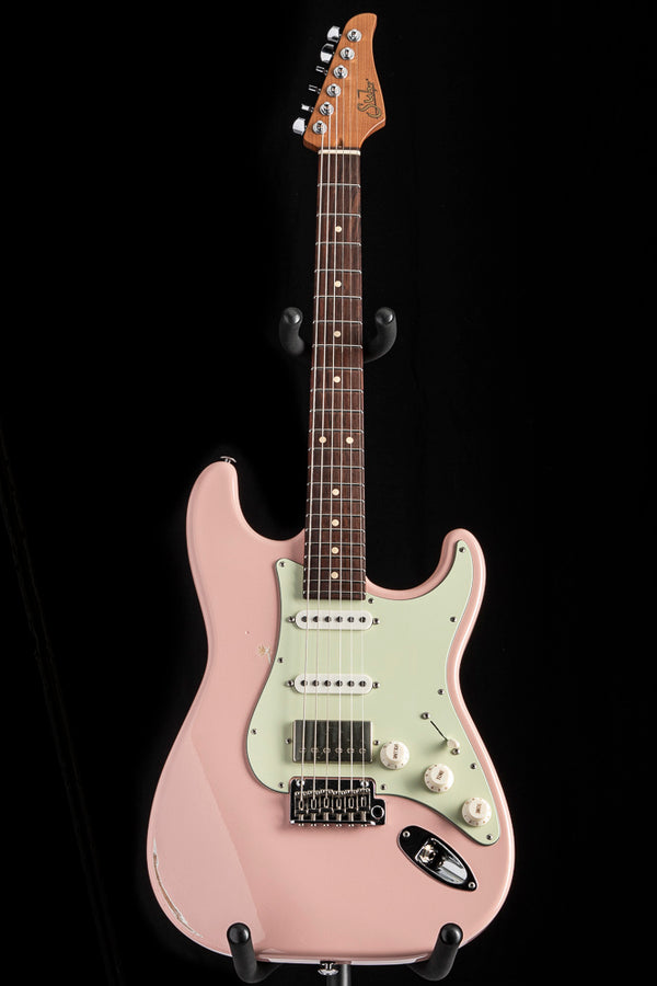 安い Used Suhr Mateus Asato Signature Classic S Shell Pink Antique ギター