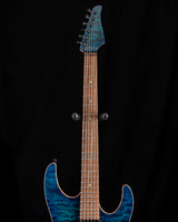 Used Suhr Custom Modern Aqua Blue Burst