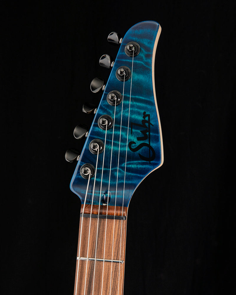 Used Suhr Custom Modern Aqua Blue Burst