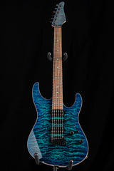 Used Suhr Custom Modern Aqua Blue Burst