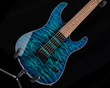 Used Suhr Custom Modern Aqua Blue Burst