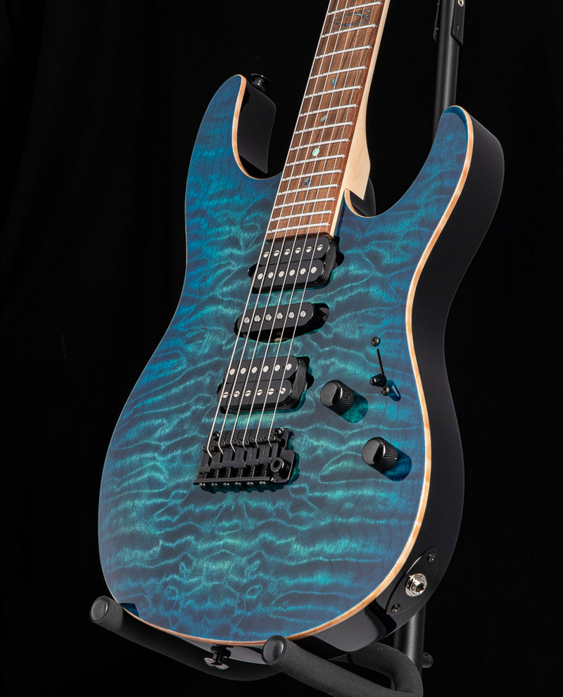 Used Suhr Custom Modern Aqua Blue Burst