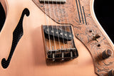Used James Trussart Deluxe Steelcaster Antique Copper Roses
