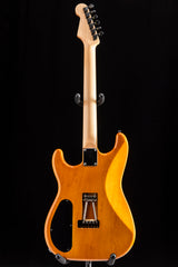 Used USA Customs Floyd Quilt Maple Transparent Honey Burst