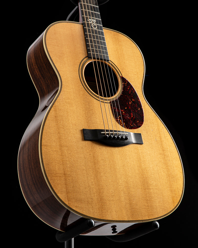 Used Santa Cruz Custom OM Figured Black Acacia