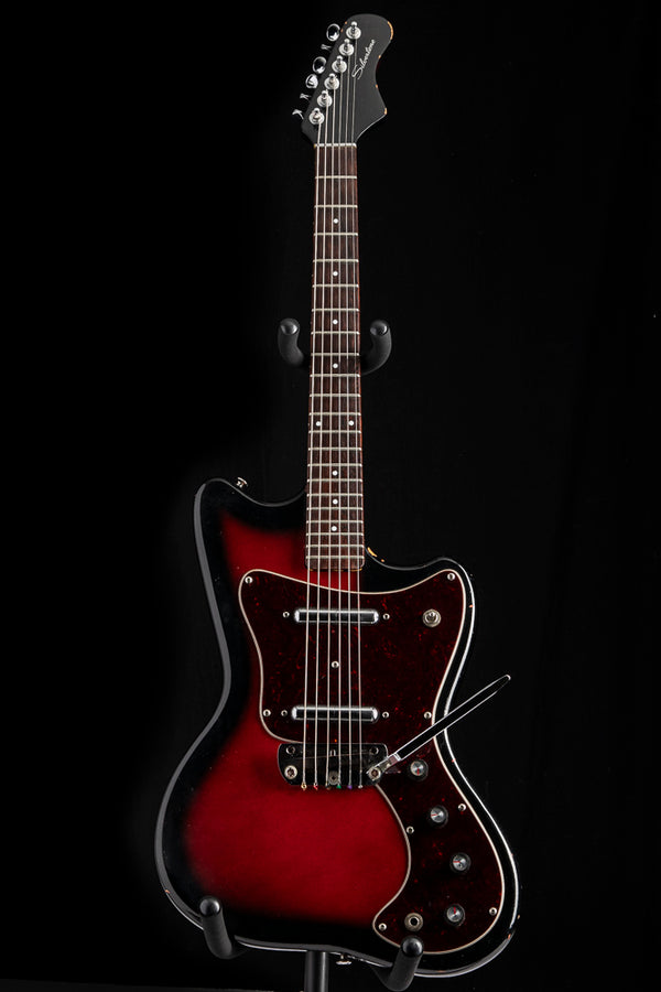 1966 Silvertone 1478 Red Sunburst