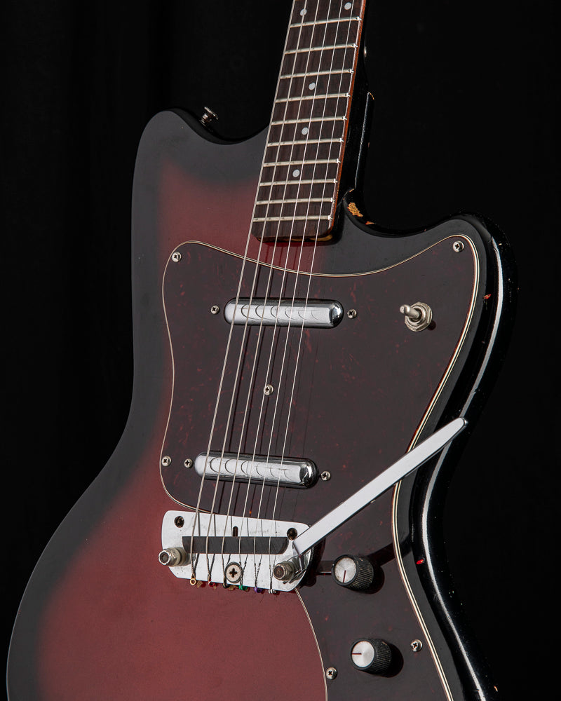 1966 Silvertone 1478 Red Sunburst