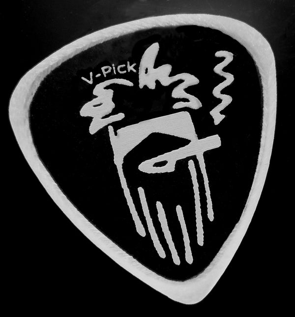 V-Picks Billy F Gibbons Signature Clear