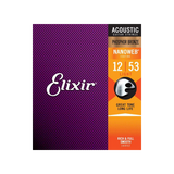 Elixir Nanoweb Acoustic Phosphor Bronze Acoustic Guitar Strings