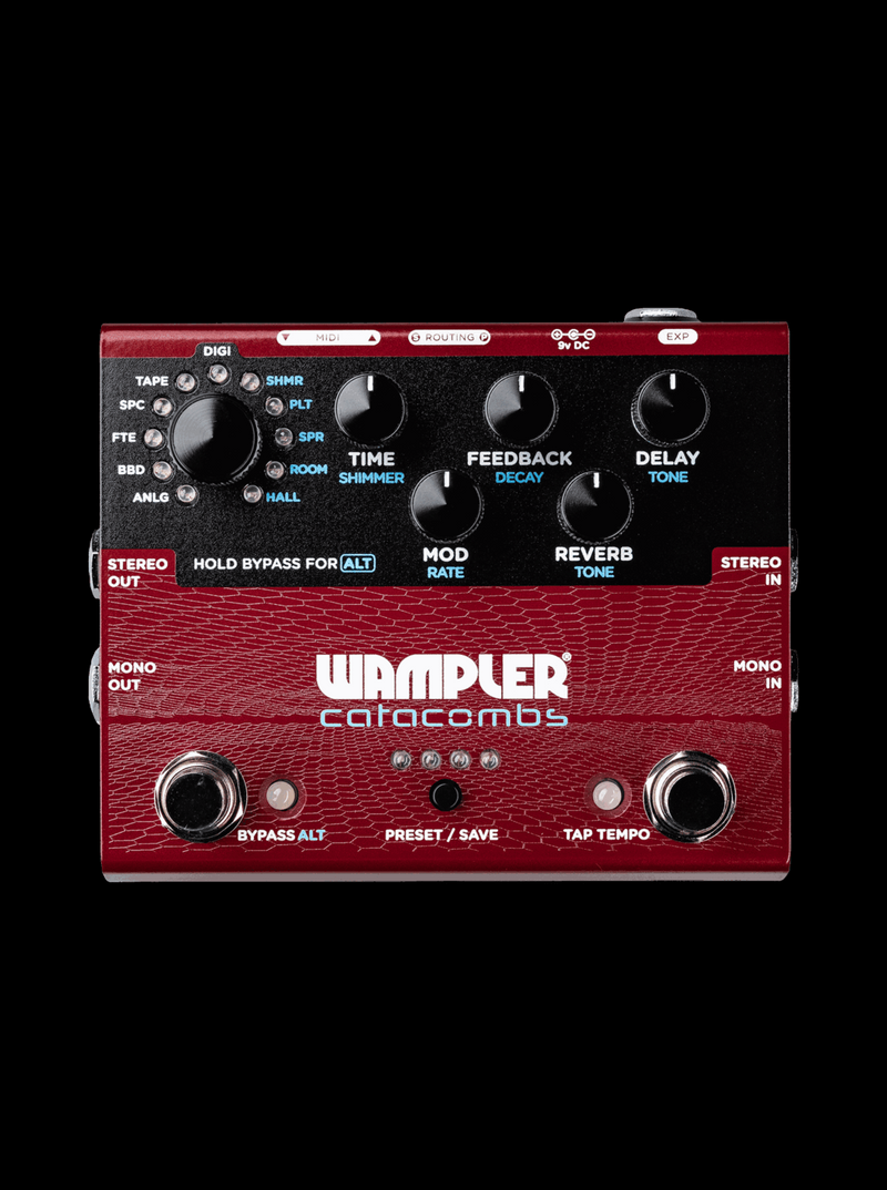 brian wampler how to modify guitar pedals Wampler Catacombs