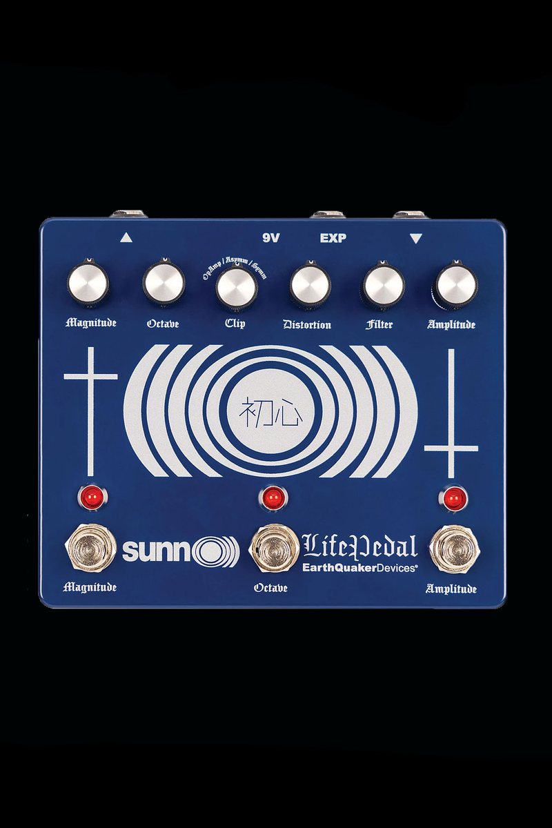 Earthquaker Devices Sunn O))) Life Pedal Octave Distortion Limited Edition Sapphire Blue