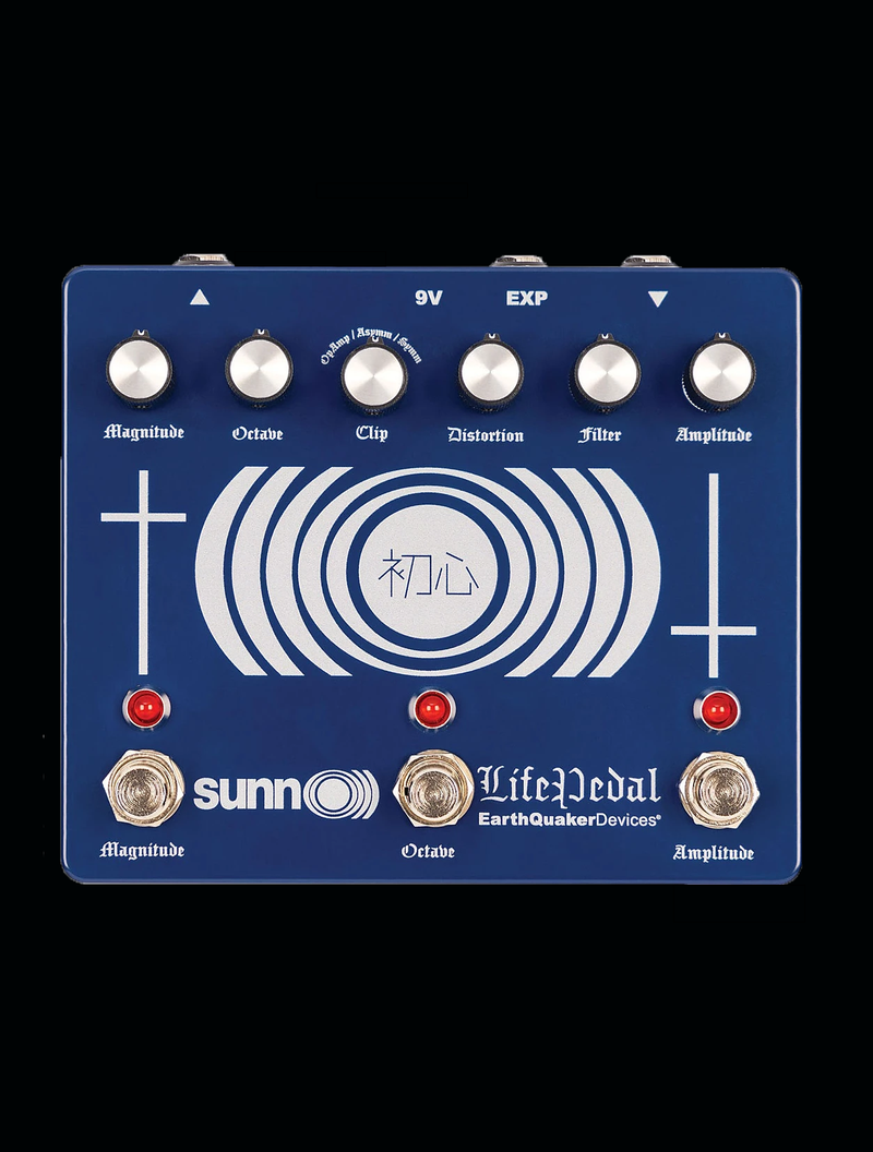 Earthquaker Devices Sunn O))) Life Pedal Octave Distortion Limited Edition Sapphire Blue