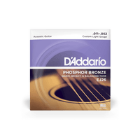 D'Addario XL Phosphor Bronze Acoustic Guitar Strings