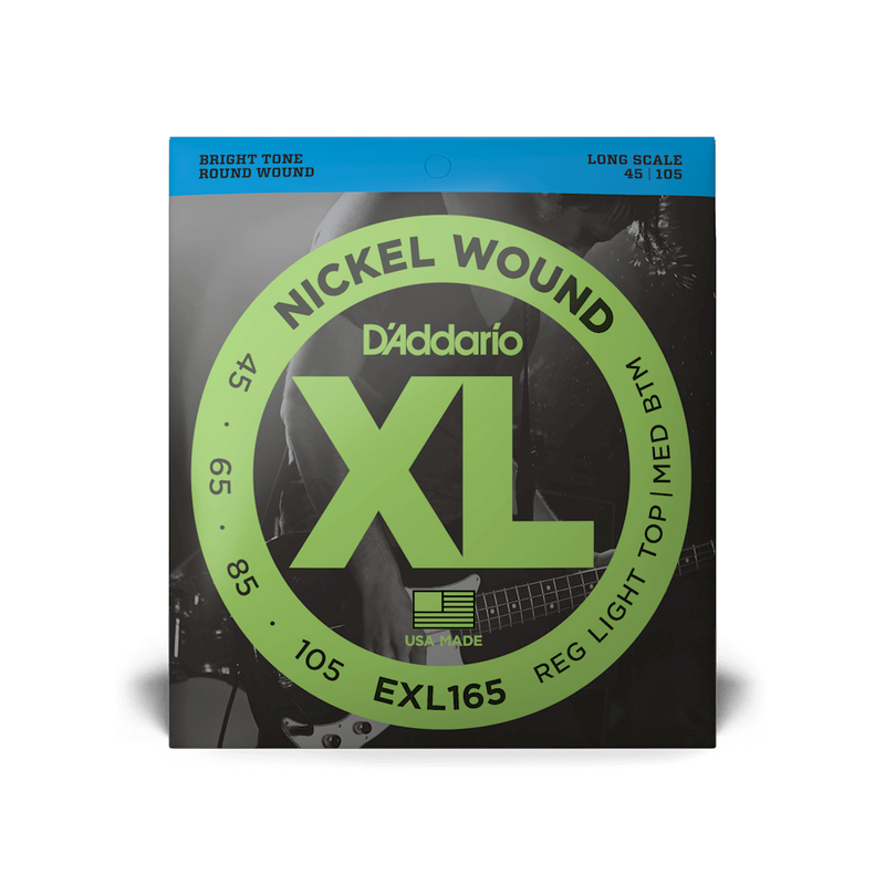 D'Addario XL Nickel Bass Guitar Strings