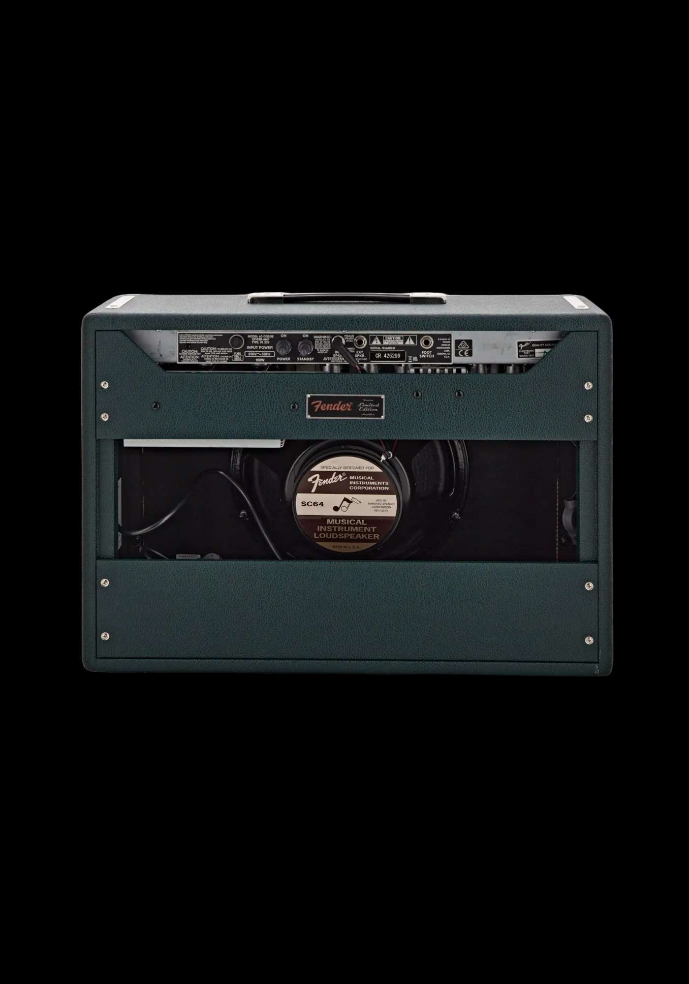 Fender '65 Deluxe Reverb – British Racing Green