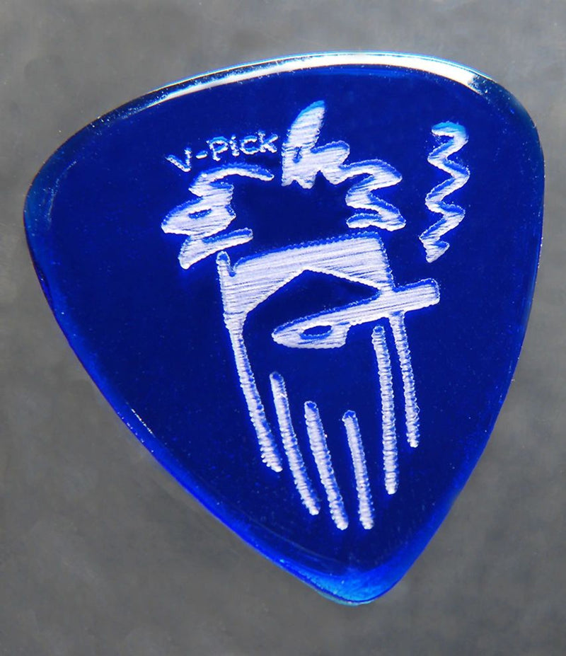 V-Picks Billy F Gibbons Signature Sapphire