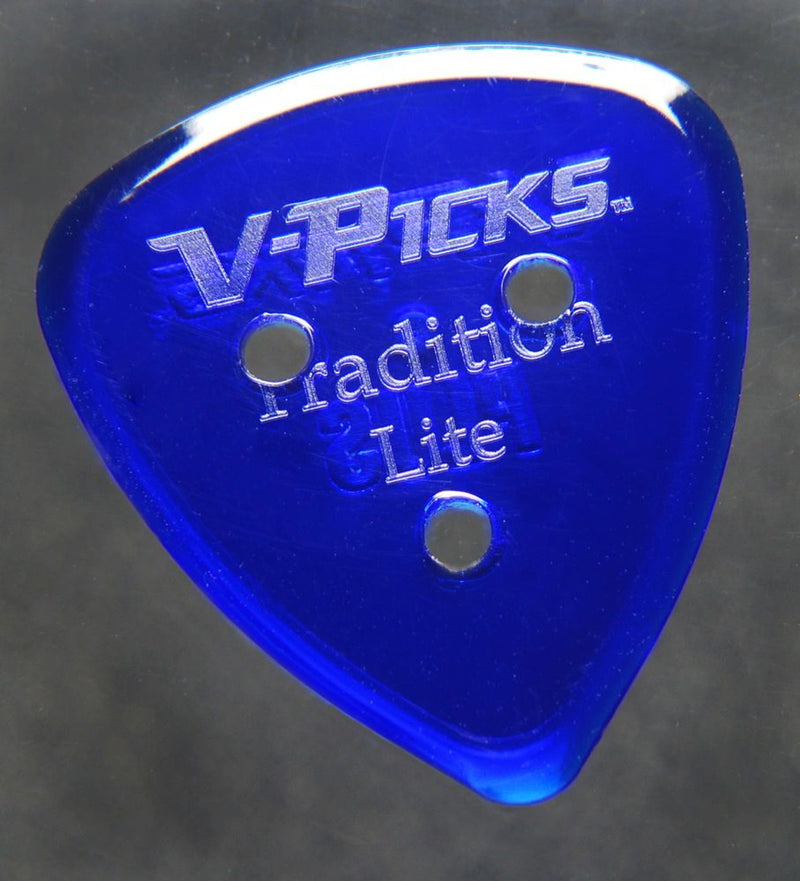 V-Picks Tradition Lite Plus Sapphire Blue