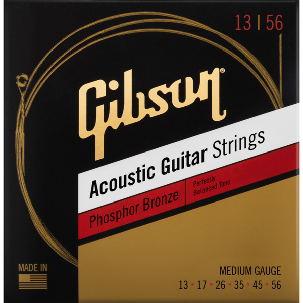 Gibson Coated Phosphor Bronze Acoustic Guitar Strings