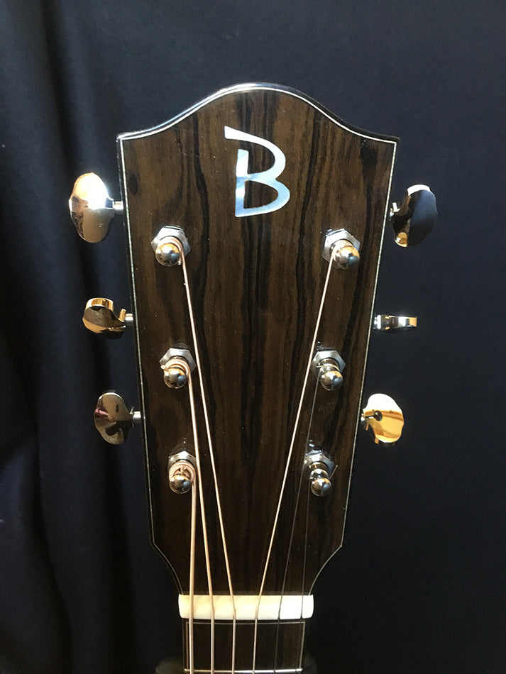 Bethany B-000 Deluxe Black Limba Acoustic Guitar