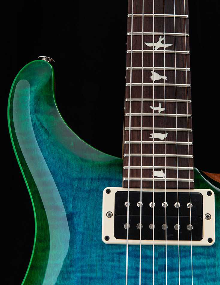 Paul Reed Smith CE 24 Semi-Hollow Blue Matteo Green Burst