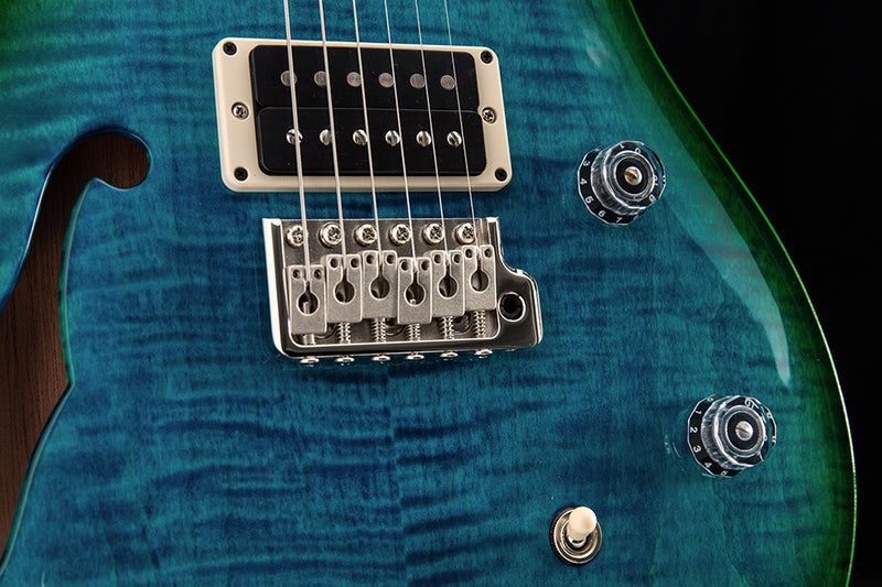 Paul Reed Smith CE 24 Semi-Hollow Blue Matteo Green Burst