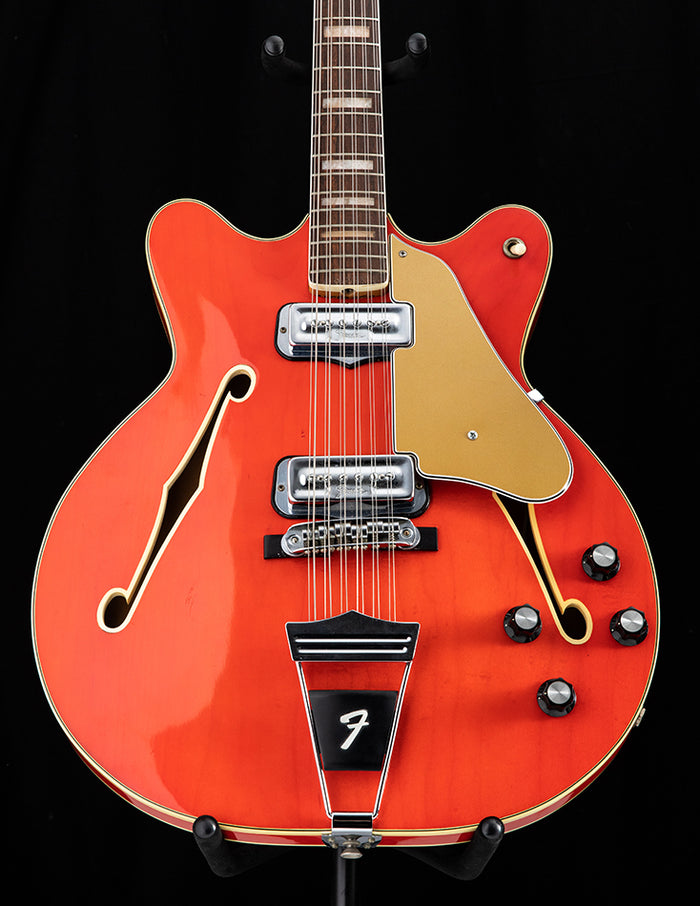1967 Fender Coronado XII Trans-Orange | Vintage Fender Guitar