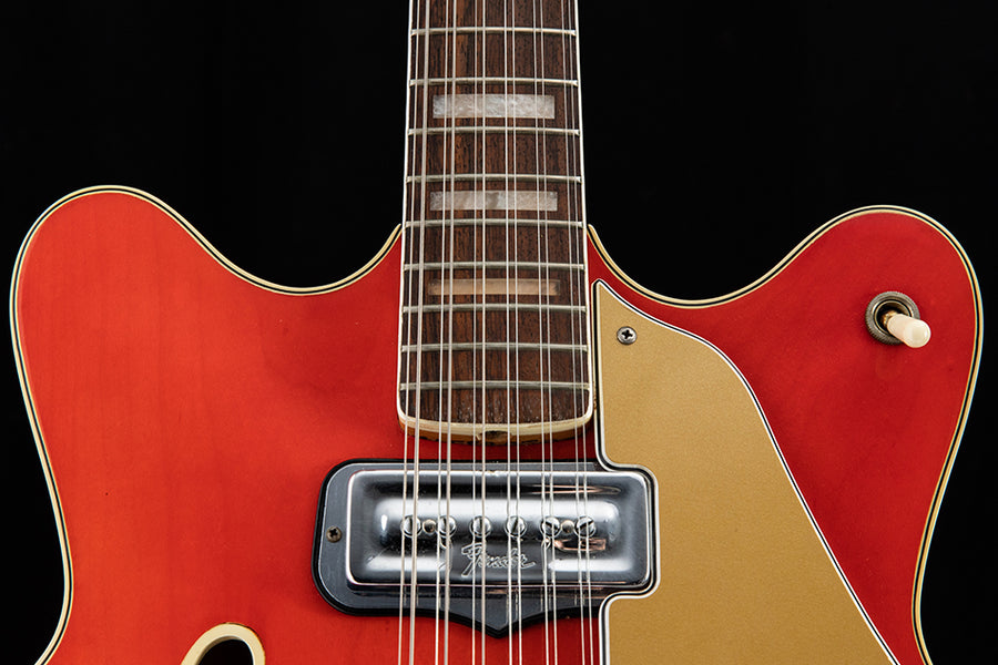 1967 Fender Coronado XII Trans-Orange | Vintage Fender Guitar