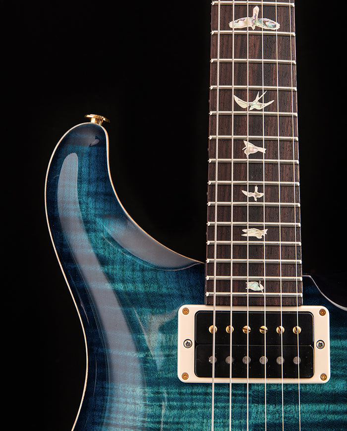PRS Custom 24 10 Top Cobalt Blue – Chicago Music Exchange