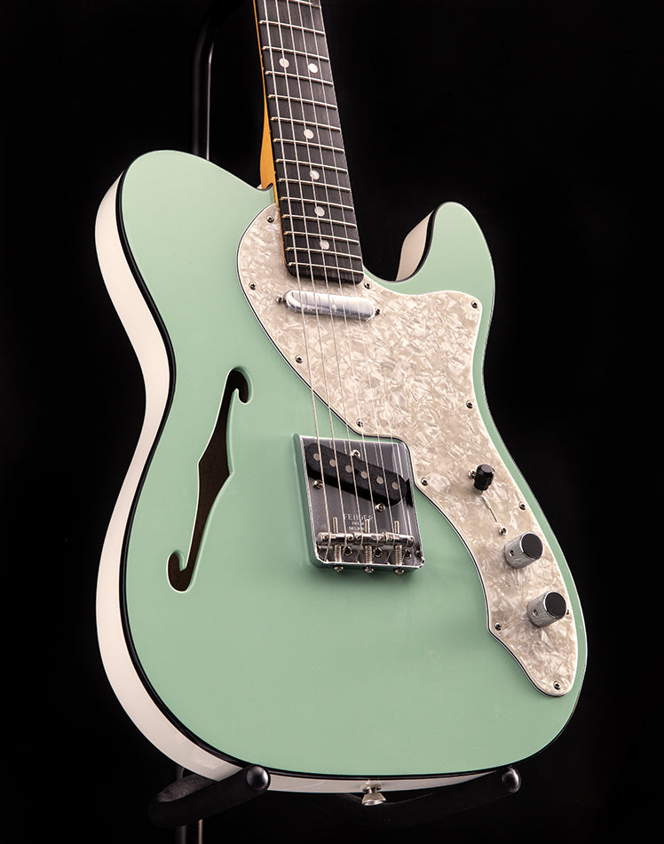 Used Fender Telecaster Thinline Two Tone Limited Surf Green
