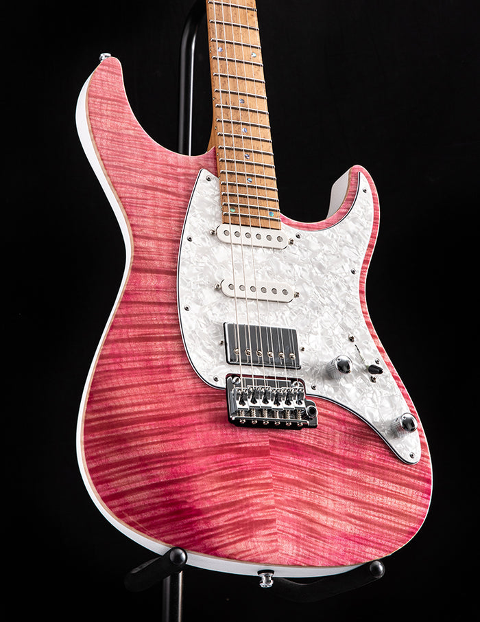 ギター MAYONES Aquila QM 6 Mayones guitars Aquila QM 6 - lagoon burst Str shape