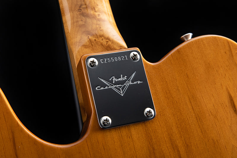 Fender Custom Shop Artisan Double Esquire Buckeye Burl